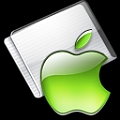 SNOW E 2 FOLDER _APPLE _LIME
